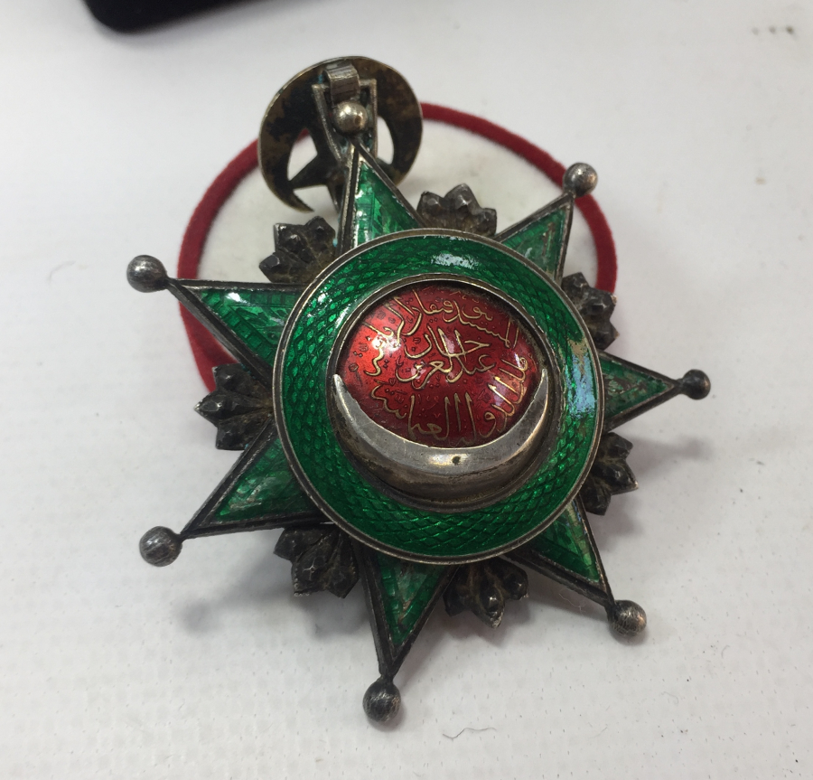 OSMANLI DÖNEMİ 4. DERECE NİŞAN-İ OSMANİ MADALYASI