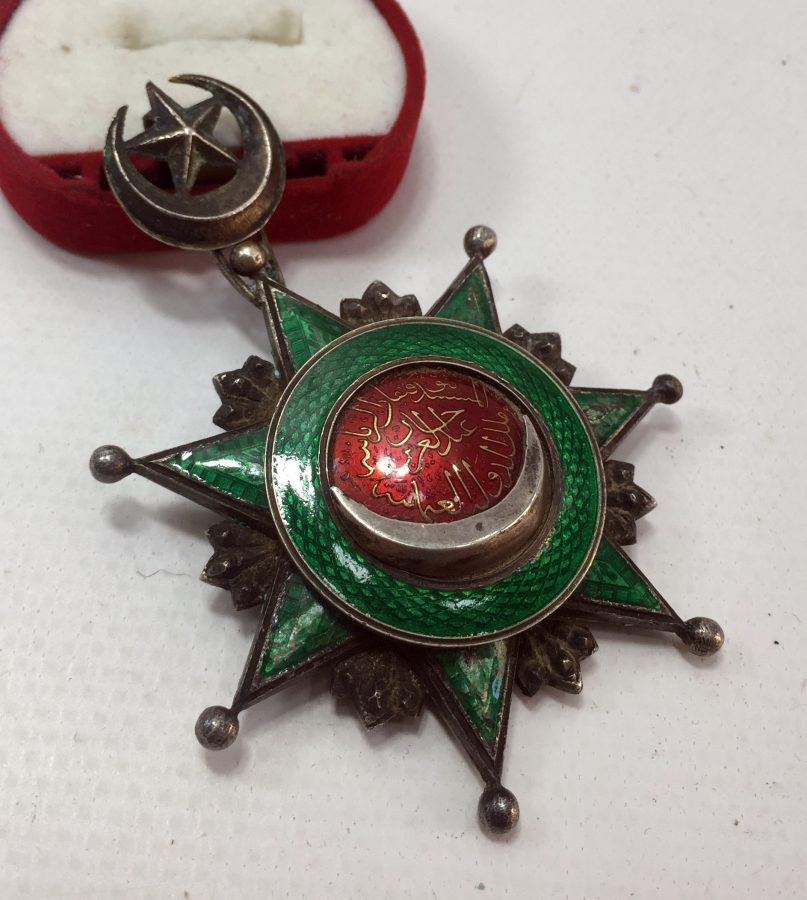 OSMANLI DÖNEMİ 4. DERECE NİŞAN-İ OSMANİ MADALYASI