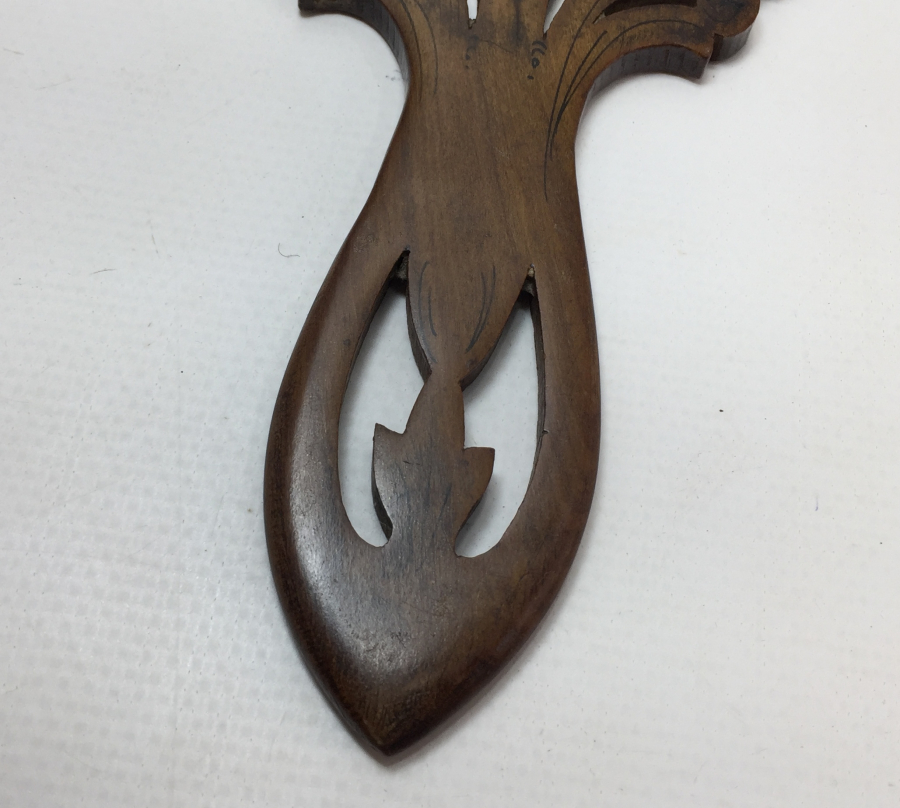 OSMANLI DÖNEMİ AHŞAPTAN MAMUL TAŞ AYNALI GELİN AYNASI