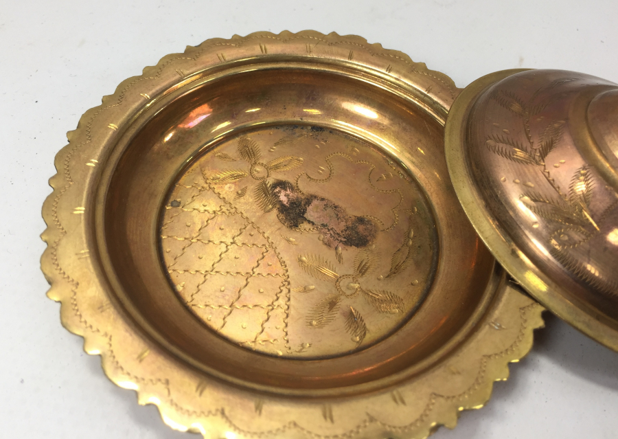 OSMANLI DÖNEMİ ALTIN KAPLAMA İFTARİYELİK