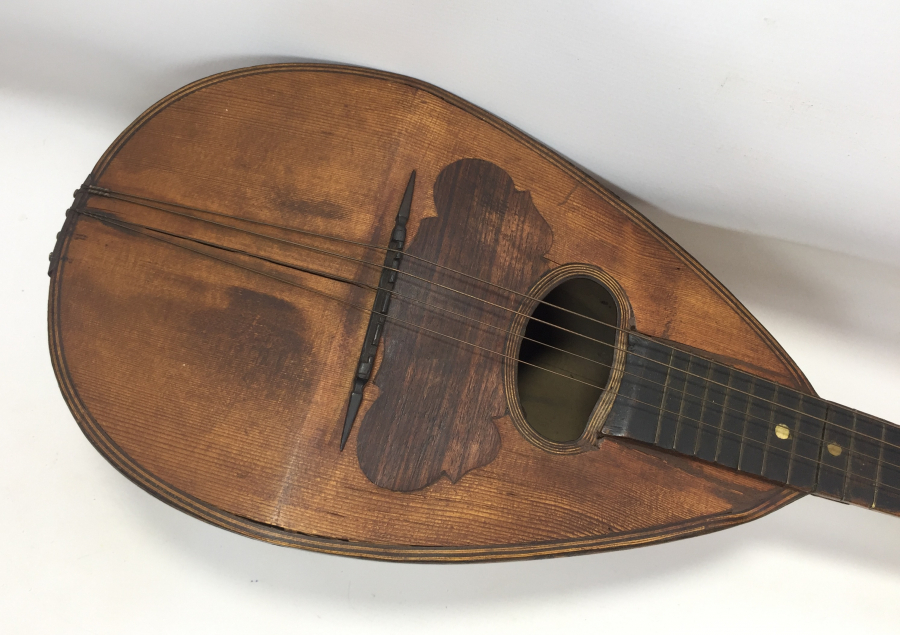 OSMANLI DÖNEMİ ÇİL KONDİSYONDA MANDOLİN