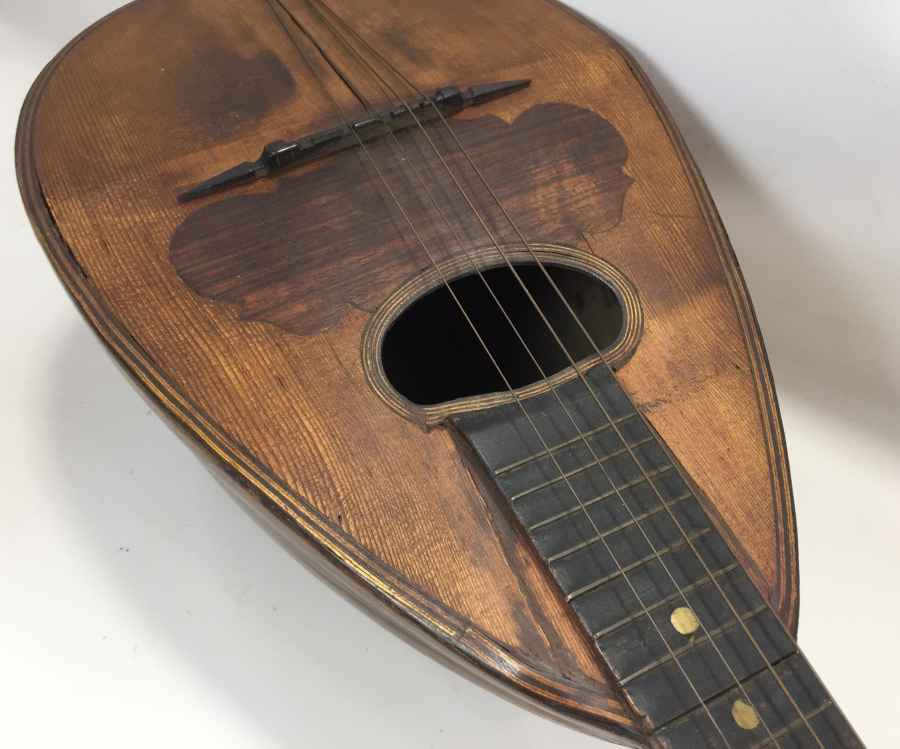 OSMANLI DÖNEMİ ÇİL KONDİSYONDA MANDOLİN