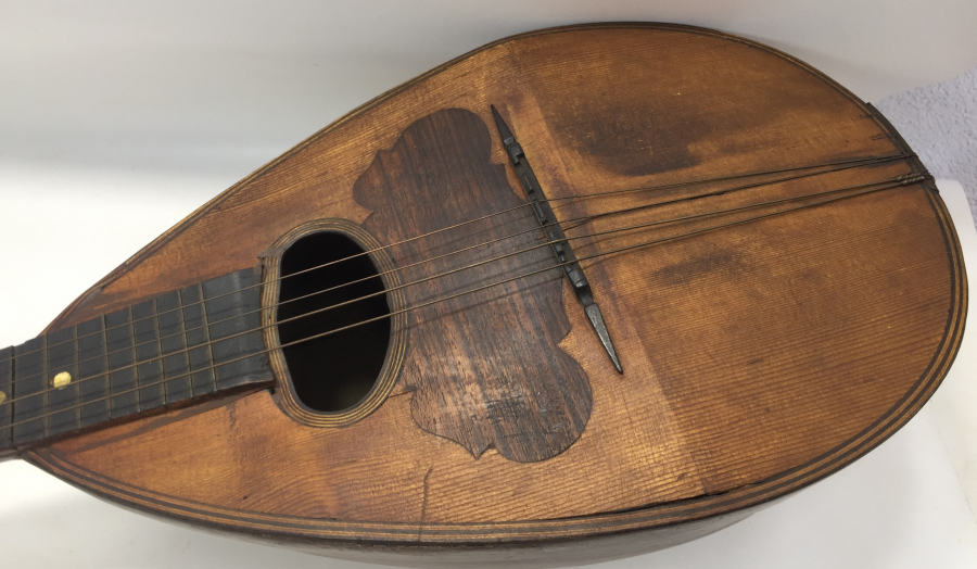 OSMANLI DÖNEMİ ÇİL KONDİSYONDA MANDOLİN