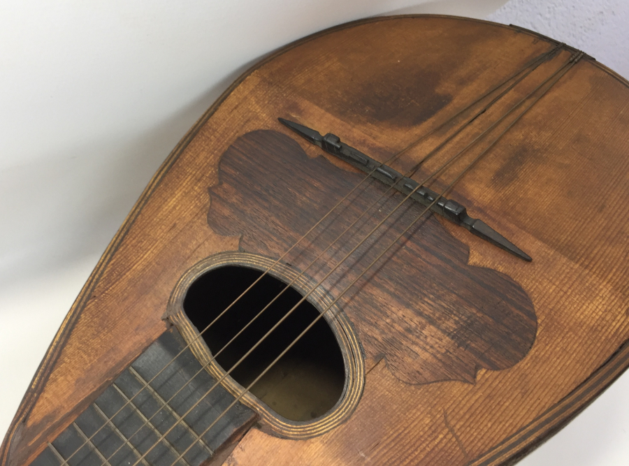 OSMANLI DÖNEMİ ÇİL KONDİSYONDA MANDOLİN