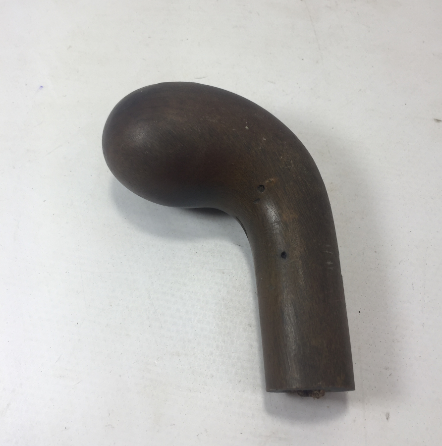 OSMANLI DÖNEMİ GERGEDAN BOYNUZUNDAN MAMUL BASTON SAPI