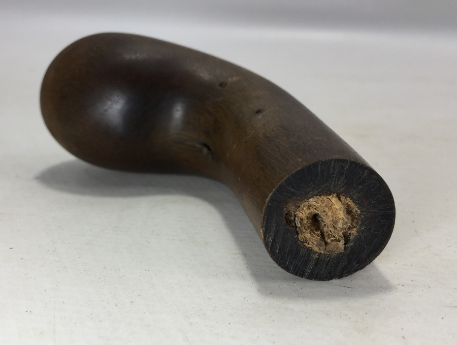 OSMANLI DÖNEMİ GERGEDAN BOYNUZUNDAN MAMUL BASTON SAPI