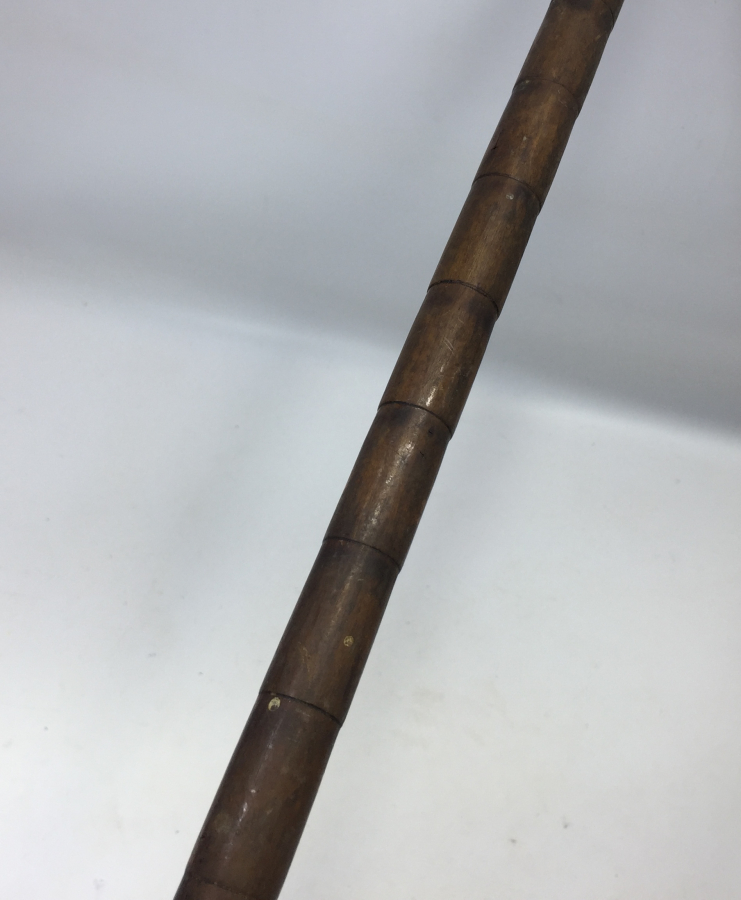 OSMANLI DÖNEMİ GÜMÜŞ SAPLI LALE MOTİFLİ BASTON