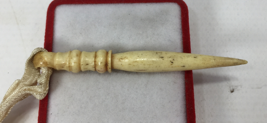 OSMANLI DÖNEMİ KEMİKTEN MAMUL UÇKURLUK