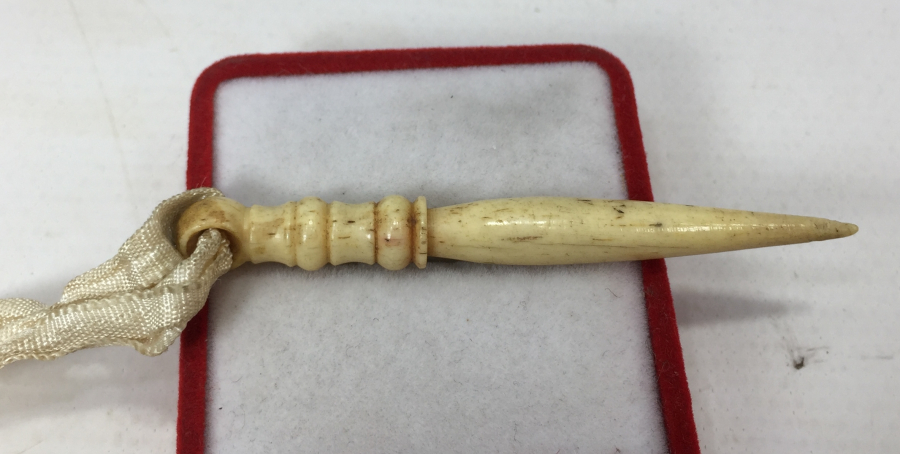 OSMANLI DÖNEMİ KEMİKTEN MAMUL UÇKURLUK