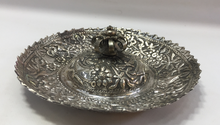 OSMANLI DÖNEMİ RUM İŞİ GÜMÜŞ NADİR FORM KARANFİLLİK