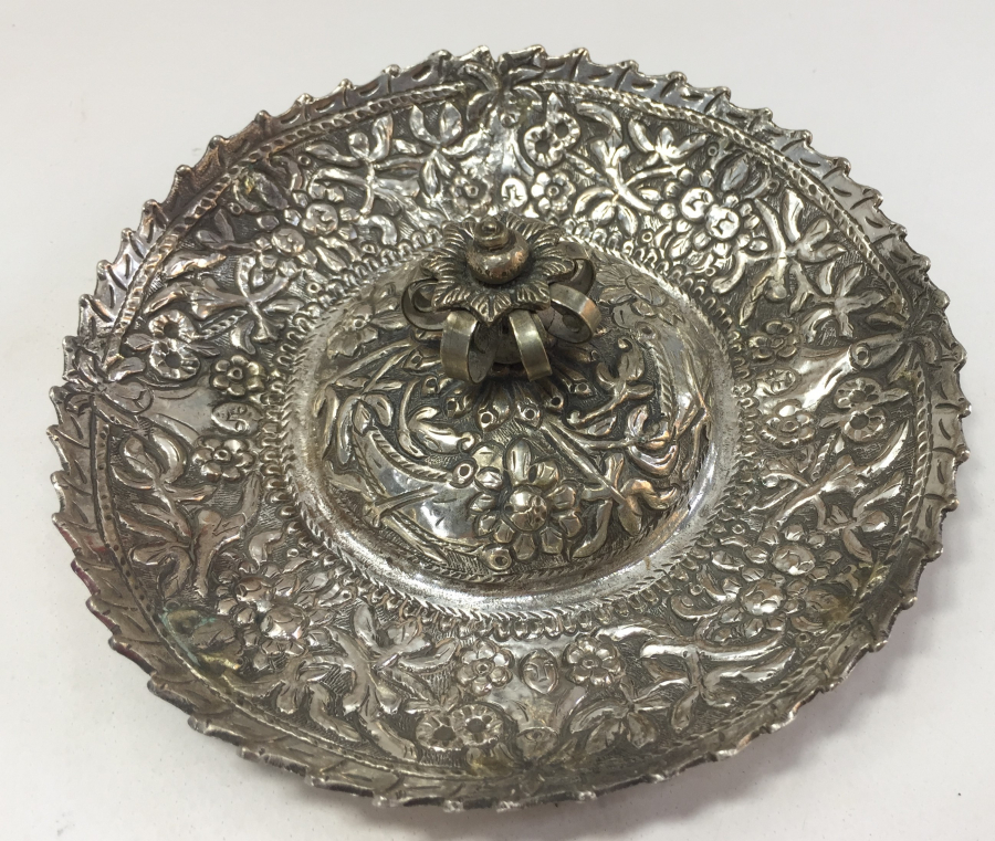 OSMANLI DÖNEMİ RUM İŞİ GÜMÜŞ NADİR FORM KARANFİLLİK