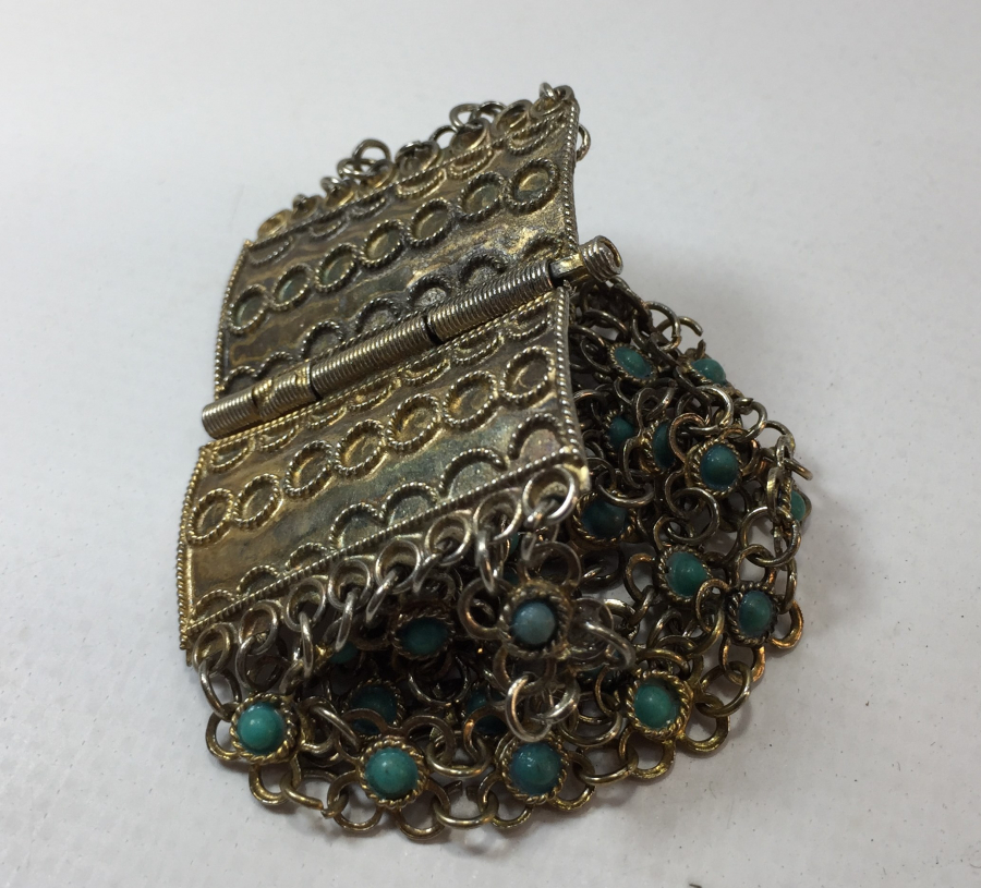 OSMANLI DÖNEMİ TURKUAZ TAŞLI BİLEKLİK