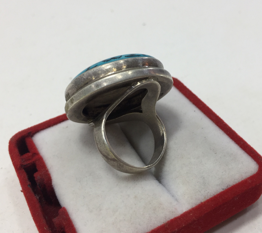 ÖZEL YAPIM ÇİNİ İŞÇİLİKLİ GÜMÜŞ YÜZÜK