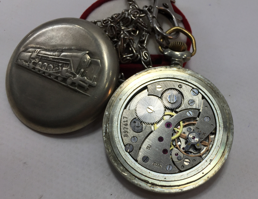 SERKİSOF MARKA KURMALI CEP SAATİ