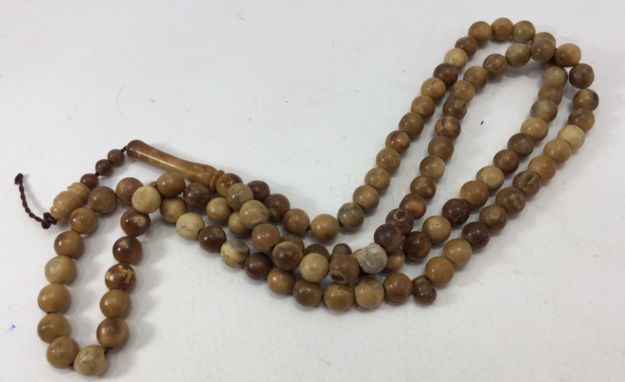 USTA İŞİ KUKADAN MAMUL ANTİKA NAMAZ TESBİHİ