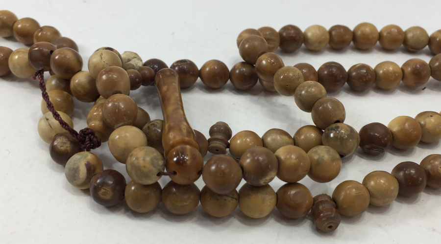 USTA İŞİ KUKADAN MAMUL ANTİKA NAMAZ TESBİHİ