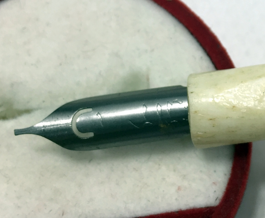 ÜZERİ İŞLEMELİ KEMİKTEN MAMUL OSMANLI DÖNEMİ DİVİT 