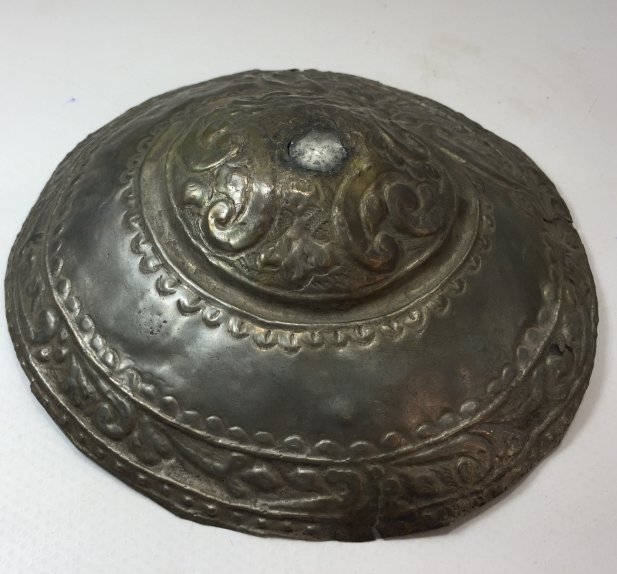 ÜZERİ OSMANLICA YAZILI GÜMÜŞ BAYAN TEPELİĞİ