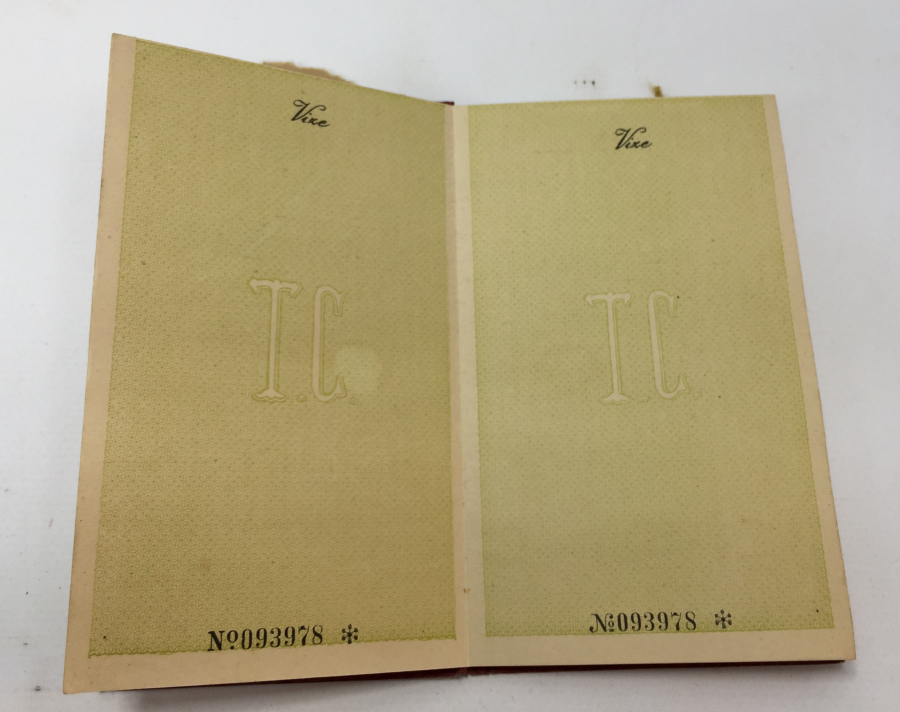 1930-1935 YILLARI ARASI KULLANILMIŞ PASAPORT