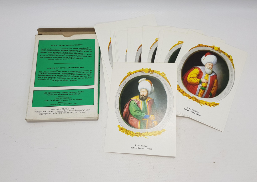 1970'LERDEN PADİŞAHLAR ALBÜMÜ KARTPOSTAL SETİ
