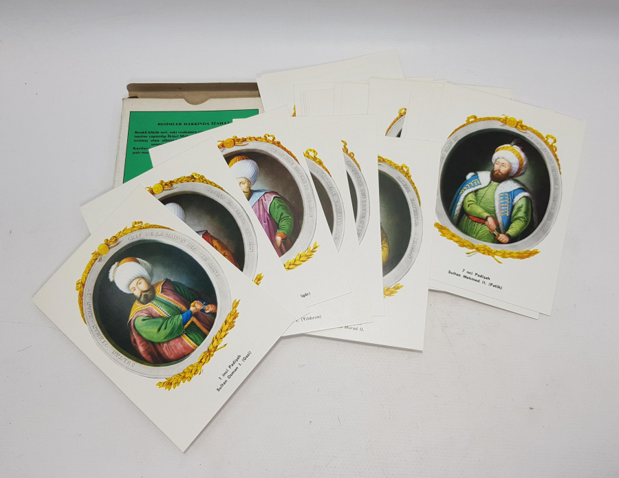 1970'LERDEN PADİŞAHLAR ALBÜMÜ KARTPOSTAL SETİ