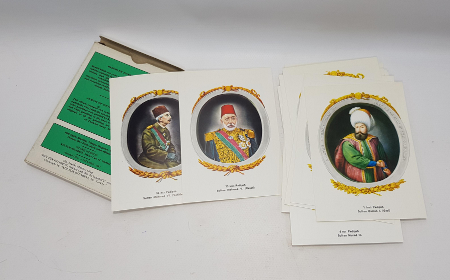 1970'LERDEN PADİŞAHLAR ALBÜMÜ KARTPOSTAL SETİ