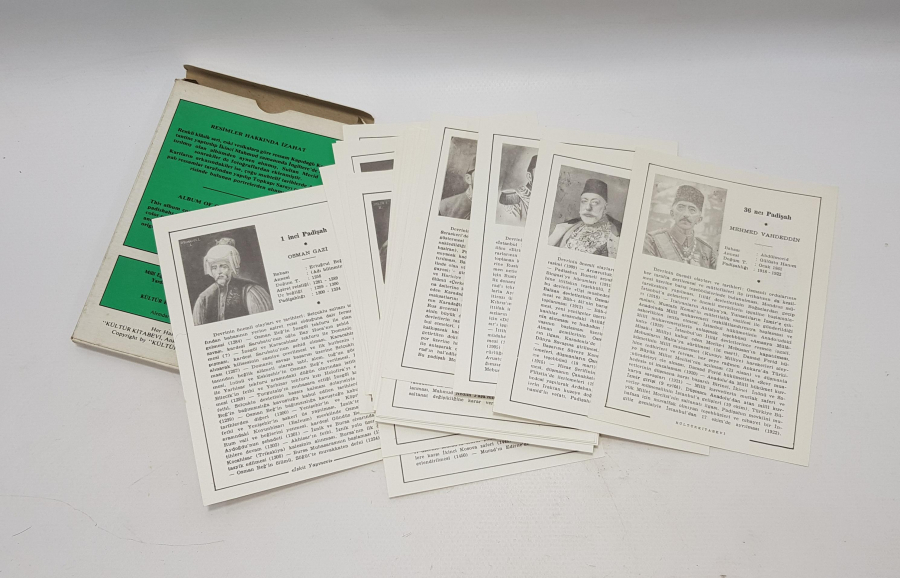 1970'LERDEN PADİŞAHLAR ALBÜMÜ KARTPOSTAL SETİ