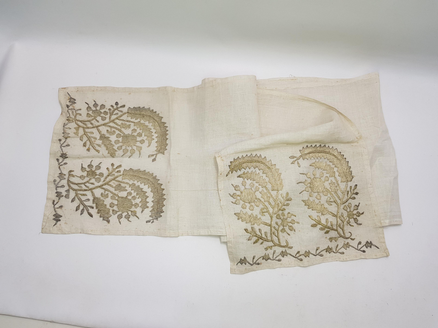 ALTIN SIRMA İŞLEMELİ OSMANLI UÇKUR