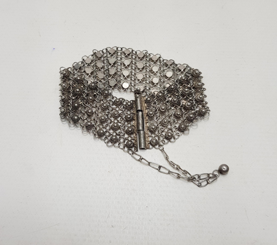 ANTİKA GÜMÜŞ BİLEKLİK 