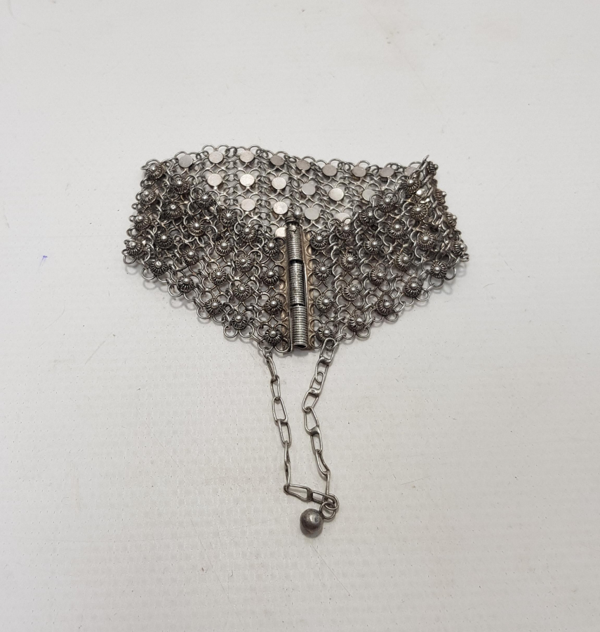 ANTİKA GÜMÜŞ BİLEKLİK 