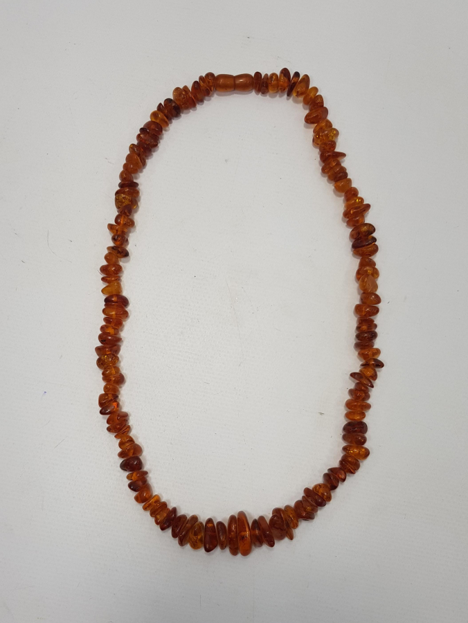 DAMLA KEHRİBAR KOLYE 