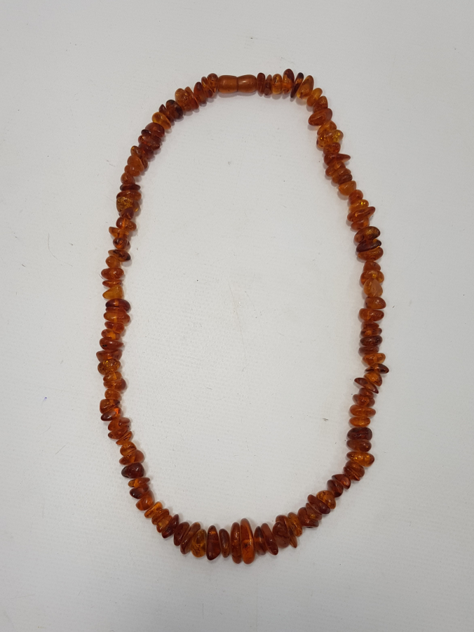 DAMLA KEHRİBAR KOLYE 