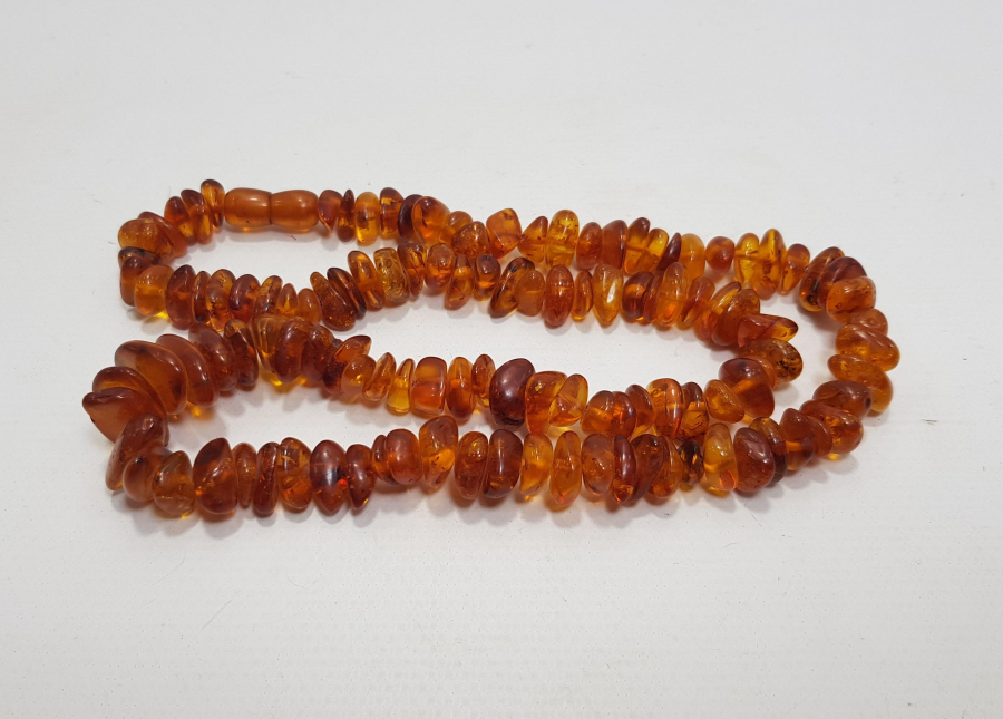 DAMLA KEHRİBAR KOLYE 