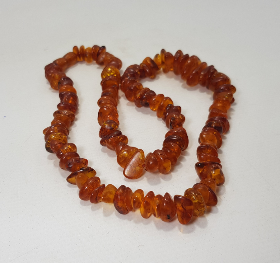 DAMLA KEHRİBAR KOLYE 