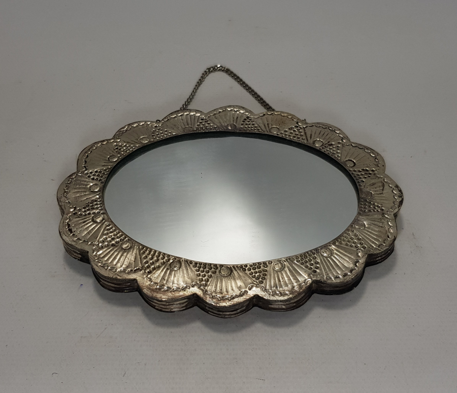 GÜMÜŞ DUVAR AYNASI 