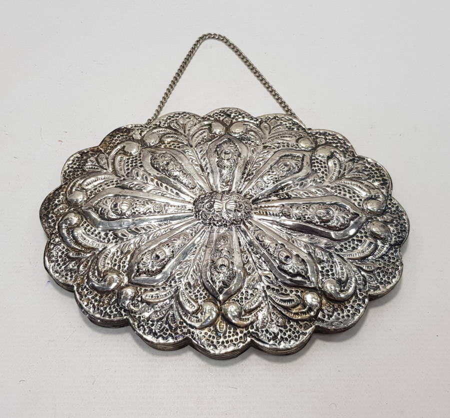 GÜMÜŞ DUVAR AYNASI 