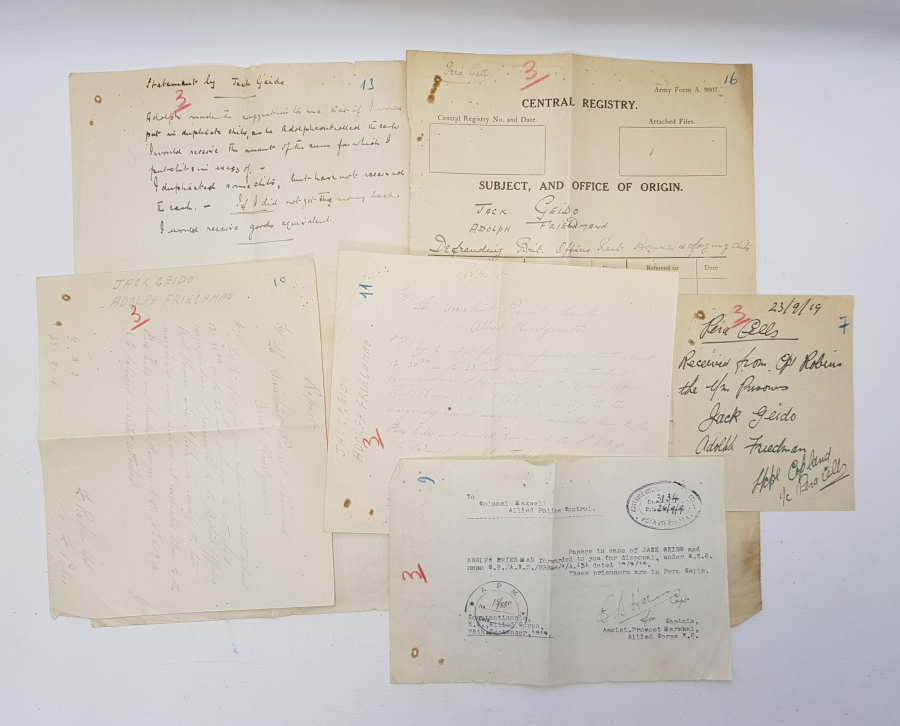 İŞGAL DÖNEMİ İSTANBUL PERA İNGİLİZ KARAKOLU YAZIŞMA LOTU