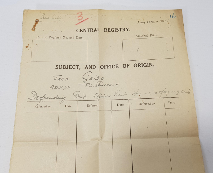 İŞGAL DÖNEMİ İSTANBUL PERA İNGİLİZ KARAKOLU YAZIŞMA LOTU