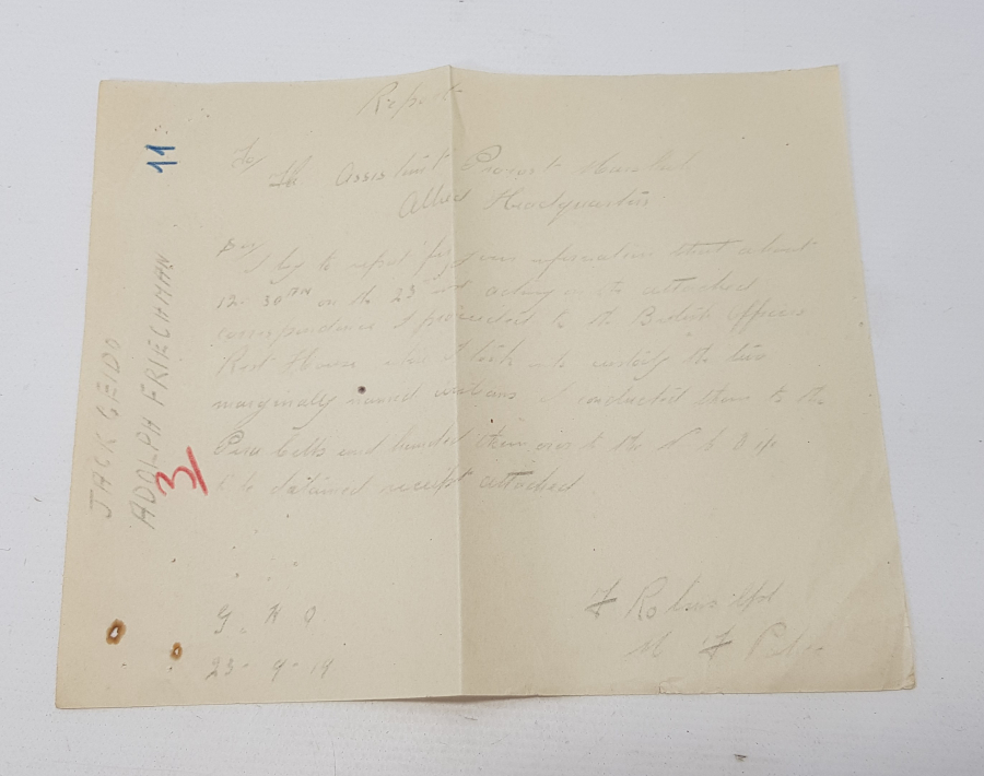 İŞGAL DÖNEMİ İSTANBUL PERA İNGİLİZ KARAKOLU YAZIŞMA LOTU