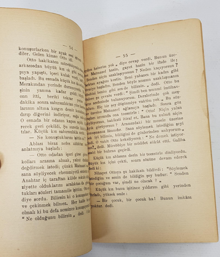 NAZIM HİKMET - MEÇHUL BİR KADININ MEKTUBU 1934 İLK BASKI KİTAP