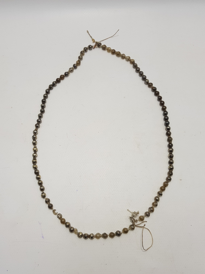 OSMANLI DÖNEMİ CAM BONCUKLARDAN YAPILMIŞ GERDANLIK 