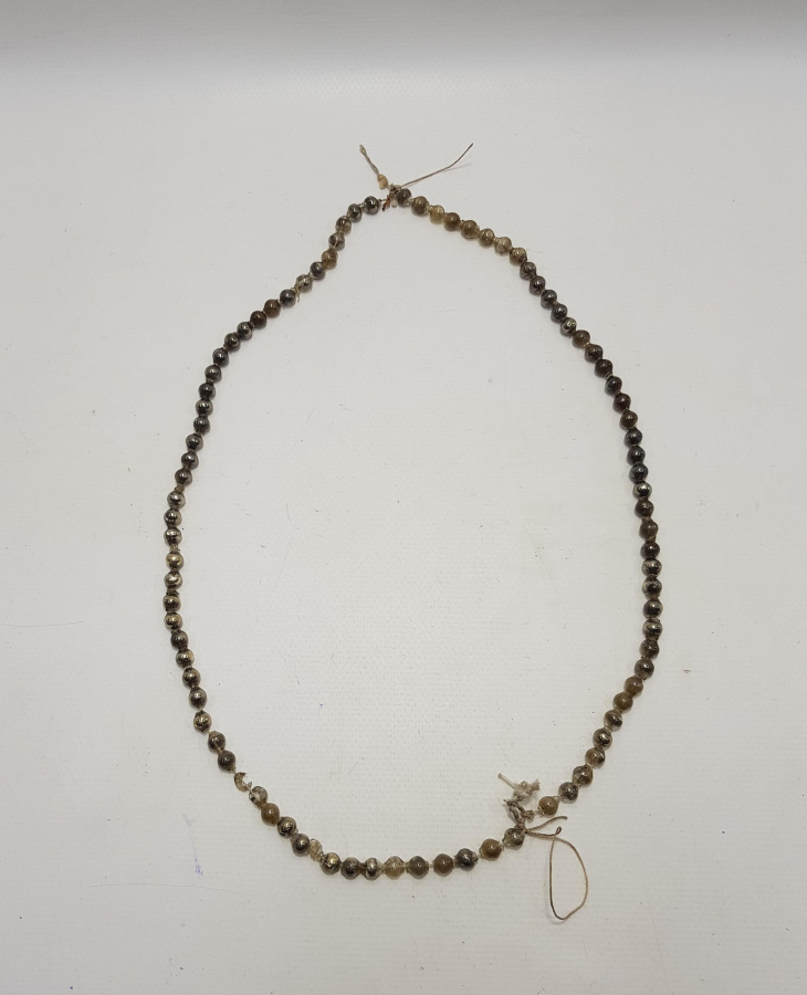 OSMANLI DÖNEMİ CAM BONCUKLARDAN YAPILMIŞ GERDANLIK 