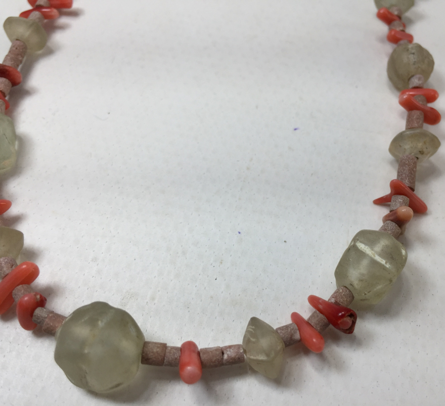 OSMANLI DÖNEMİ NECEF VE MERCAN TAŞLI KOLYE