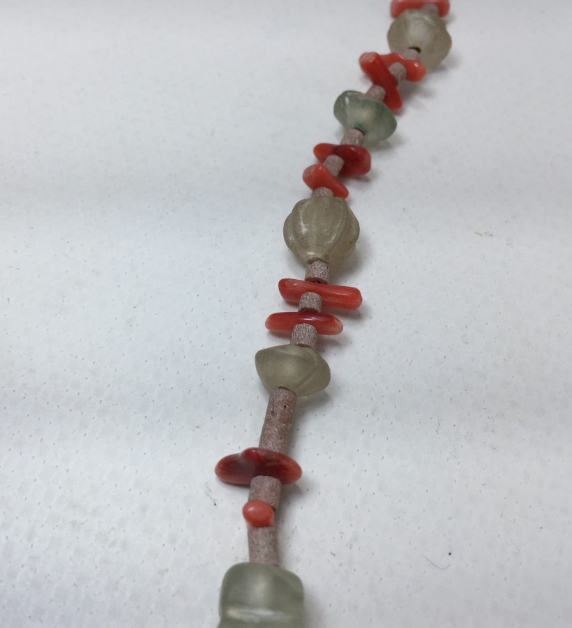 OSMANLI DÖNEMİ NECEF VE MERCAN TAŞLI KOLYE