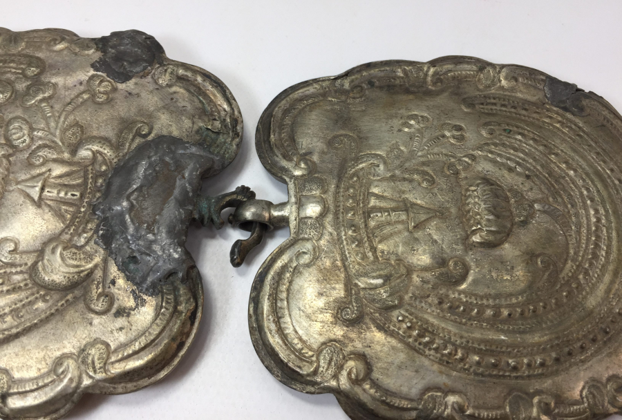 OSMANLI DÖNEMİ OTAĞ MOTİFLİ SÜMBÜLLÜ GELİN KEMER TOKASI