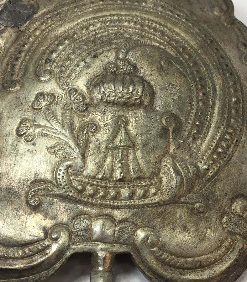 OSMANLI DÖNEMİ OTAĞ MOTİFLİ SÜMBÜLLÜ GELİN KEMER TOKASI