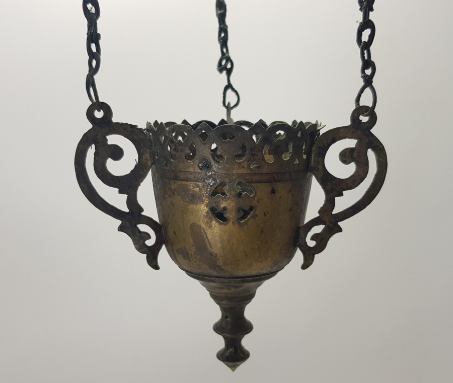 OSMANLI DÖNEMİ PİRİNÇ ASMA KANDİL 