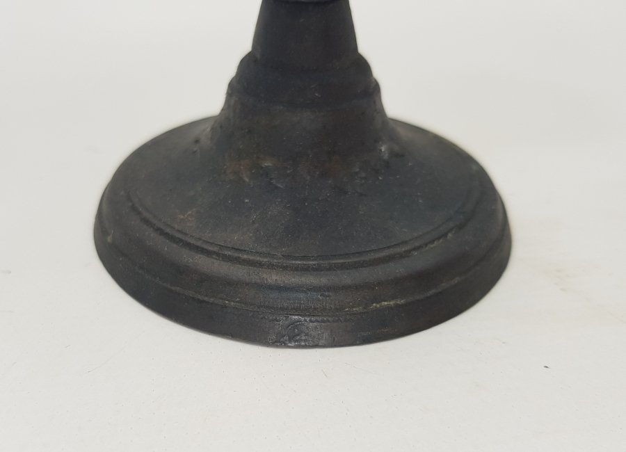 OSMANLI DÖNEMİ SÜLEYMANİYE İŞİ İKİ ADET ŞAMDAN 