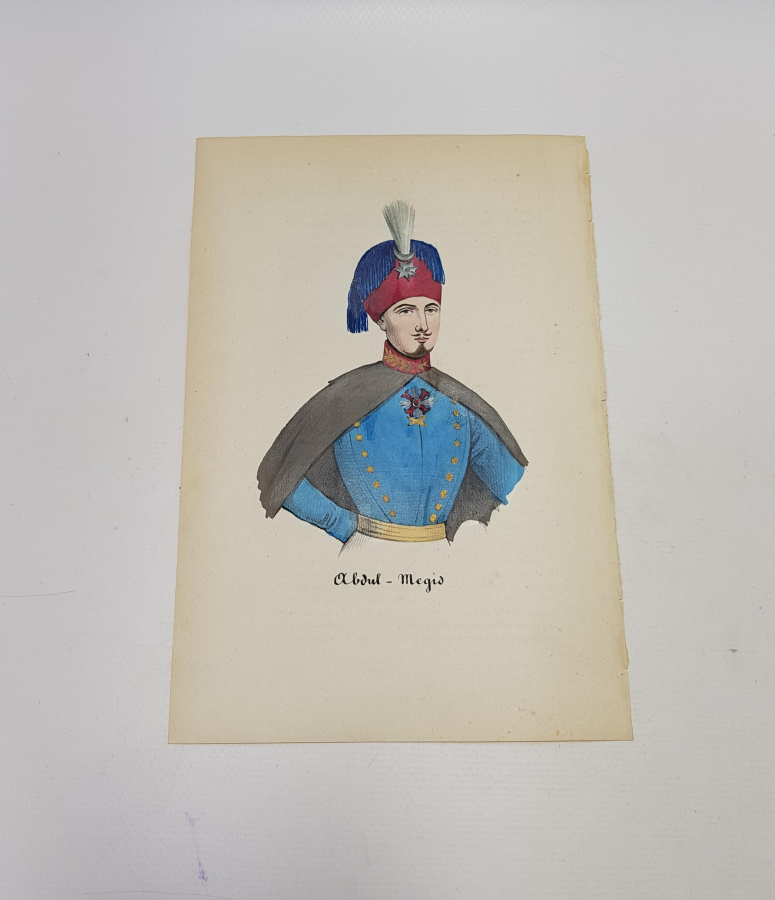 OSMANLI GRAVÜR: ABDÜLMECİD HAN 