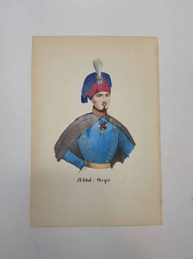 OSMANLI GRAVÜR: ABDÜLMECİD HAN 